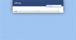 Desktop Screenshot of cdfa.org
